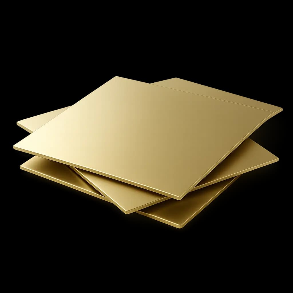 Лист латунный