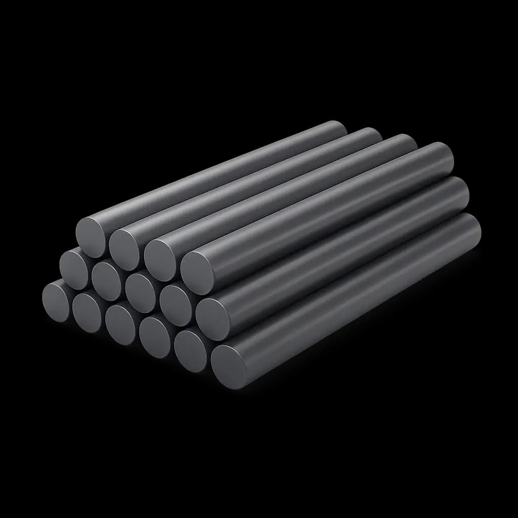 Стержень эбонитовый