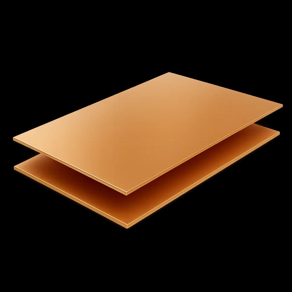 Лист бронзовый