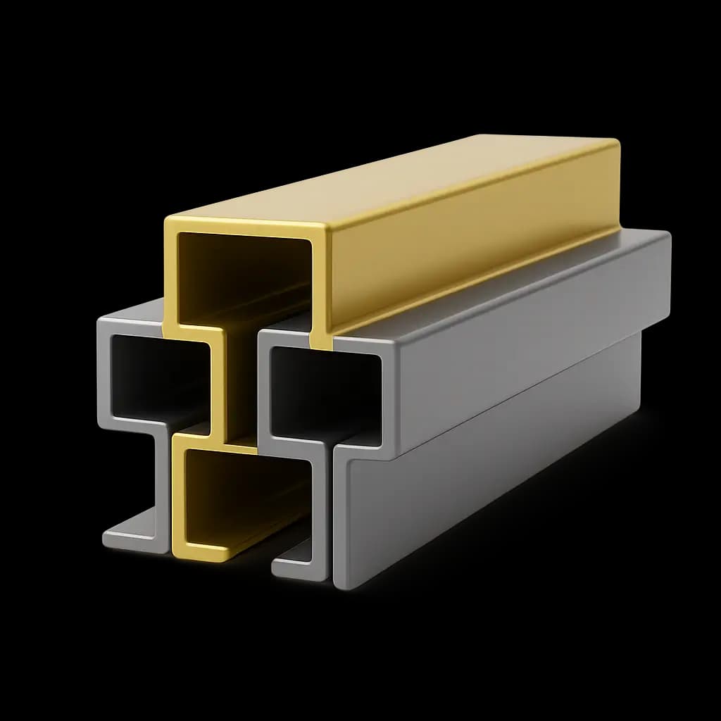 Профиль латунный