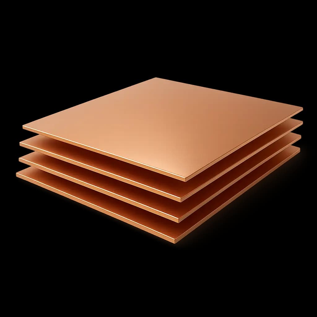 Пластина медная