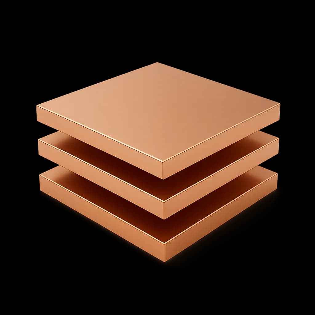 Плита медная