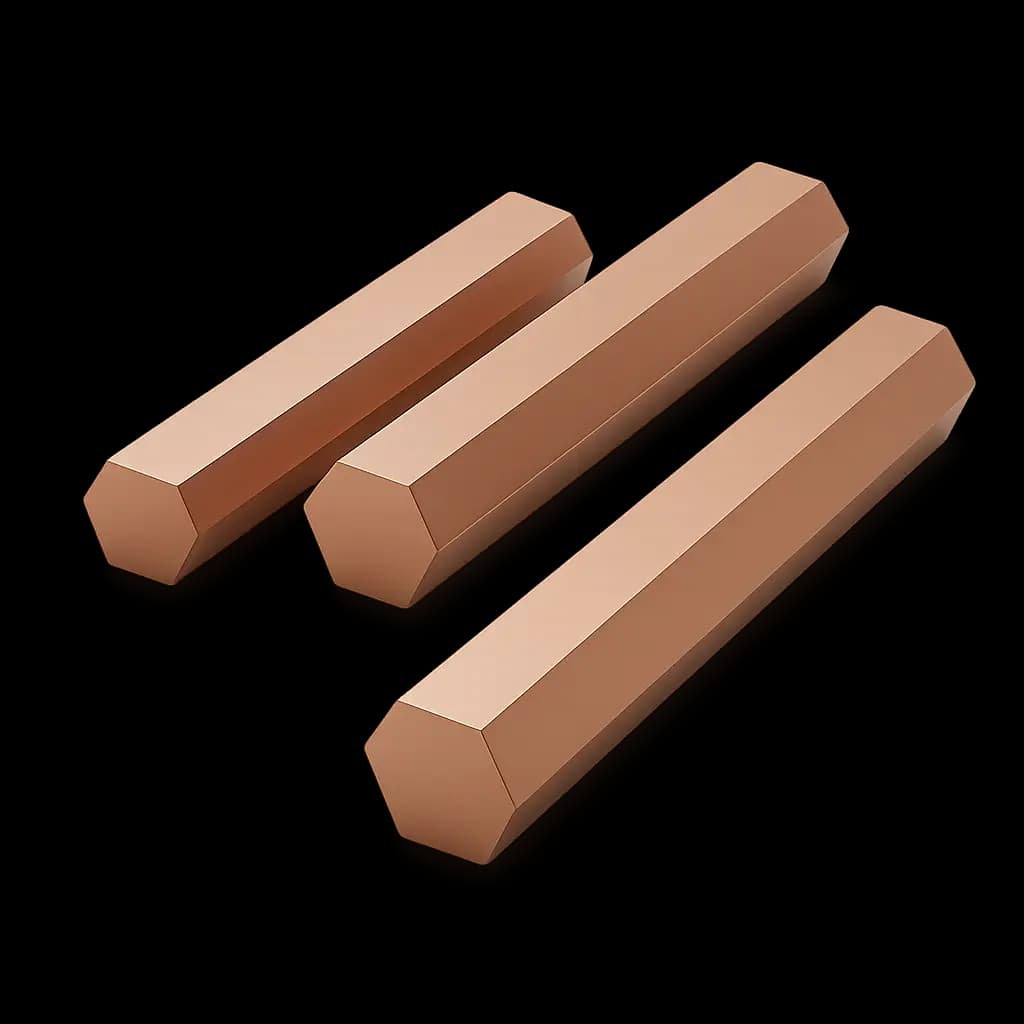 Шестигранник медный