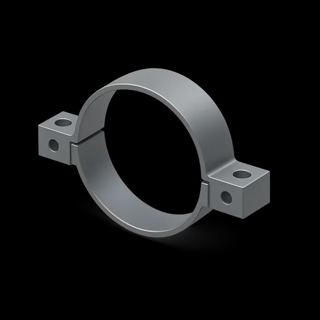 Хомут для трубы сжатого воздуха