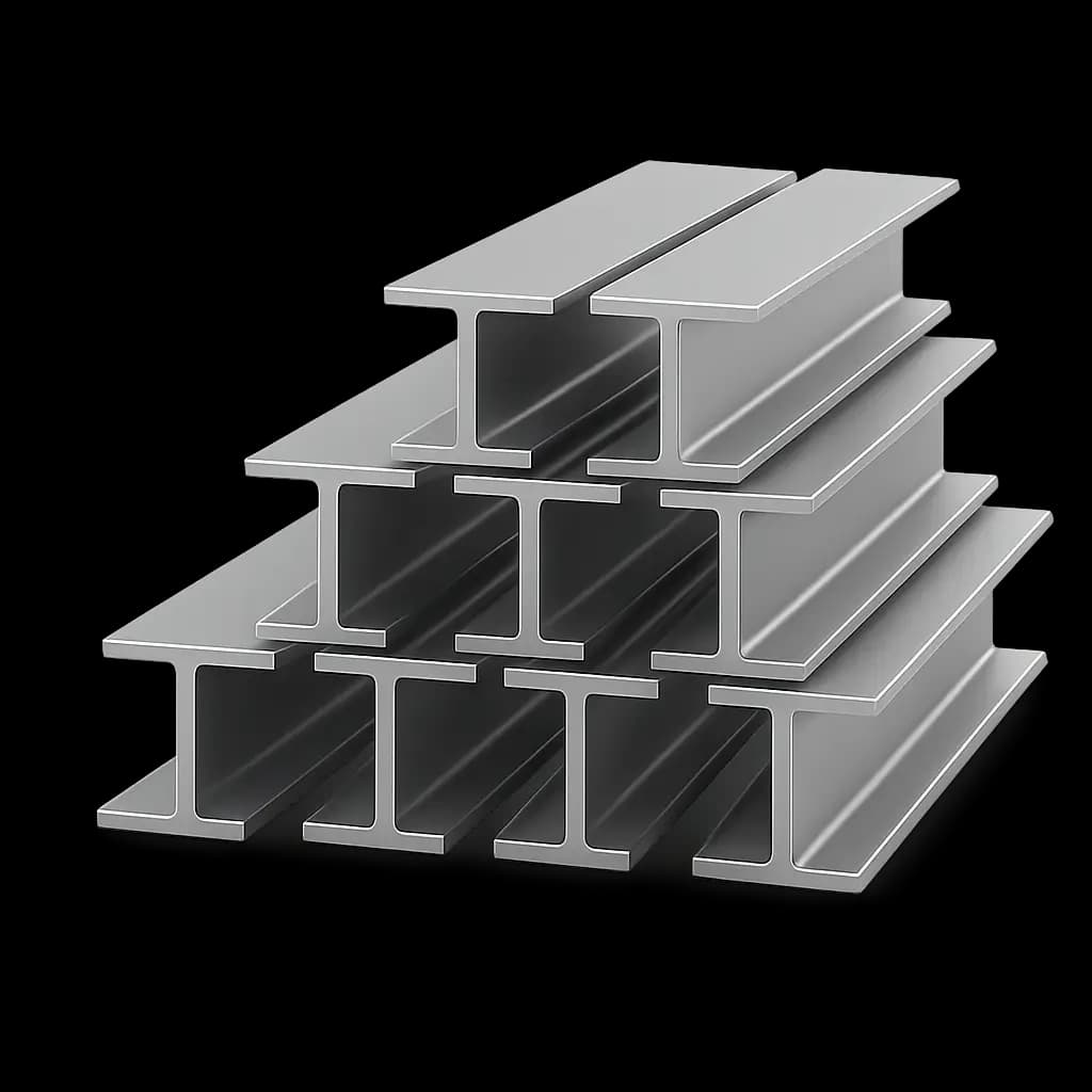 Двутавр алюминиевый