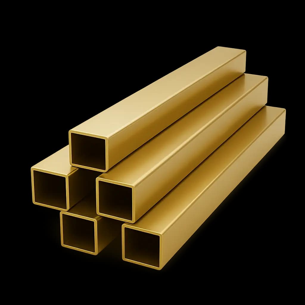 Труба профильная латунная