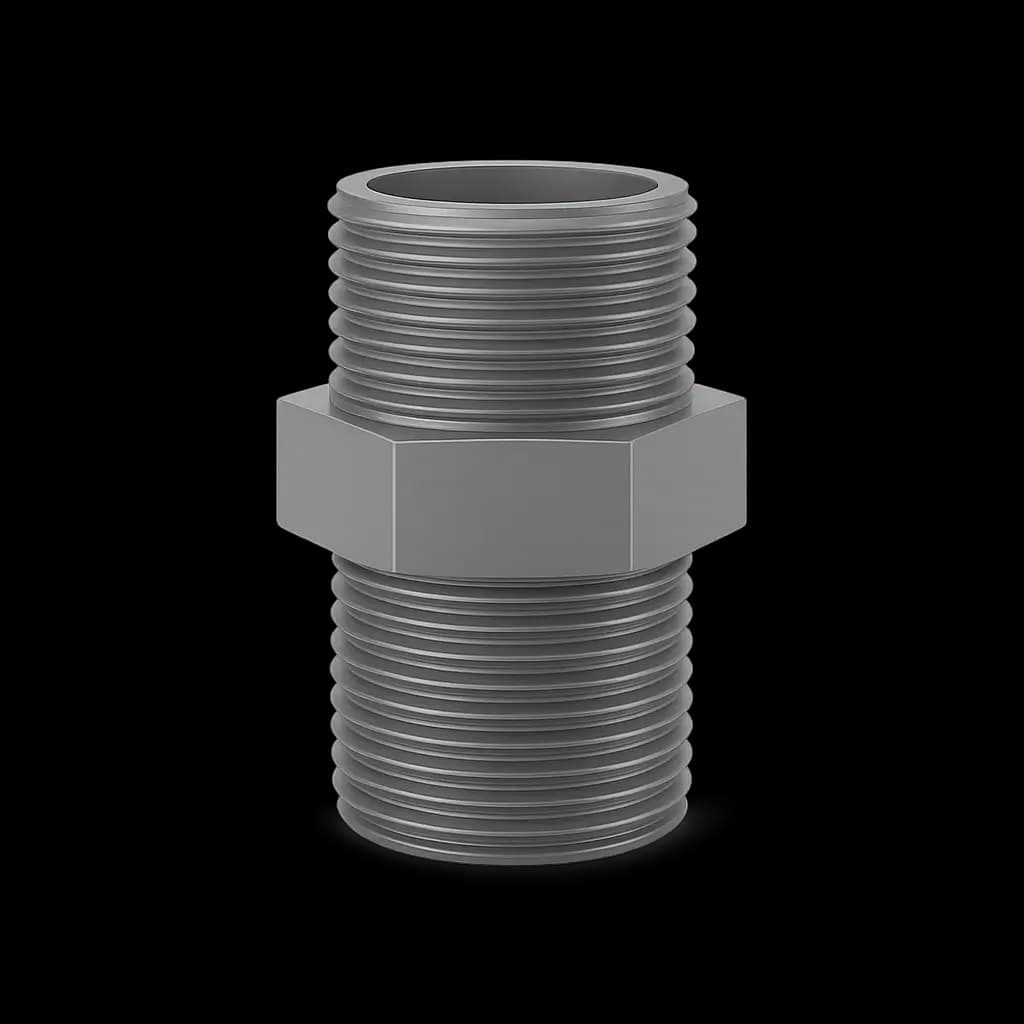 Ниппель чугунный ЧК 15х20 мм