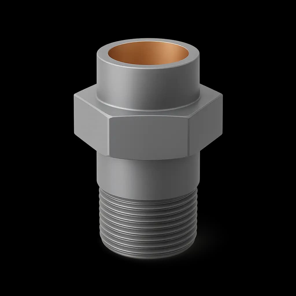 Соединение американка ВР/ВР AISI 304 1/2'' конусное