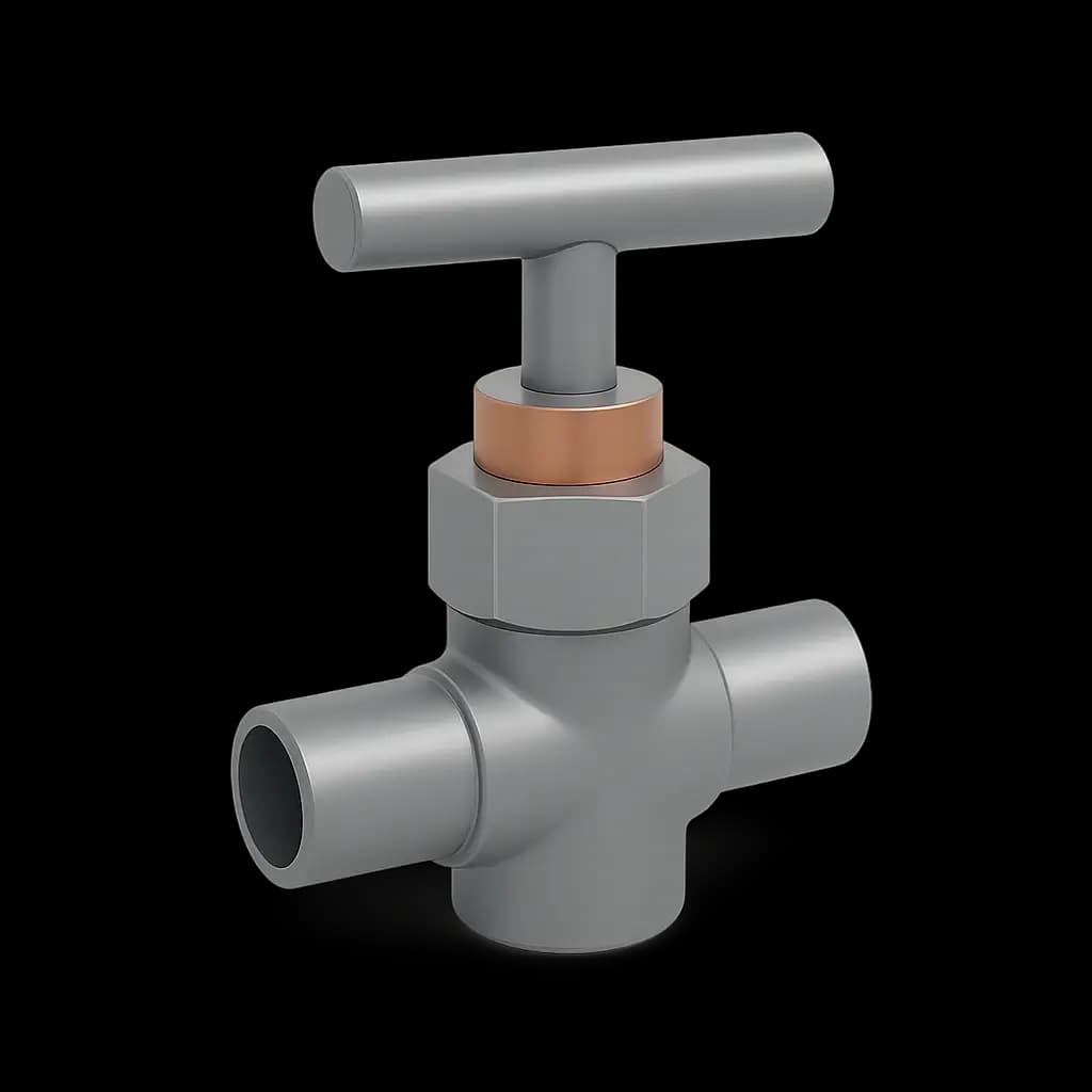 Клапан запорный 15с65нж ДУ6 мм