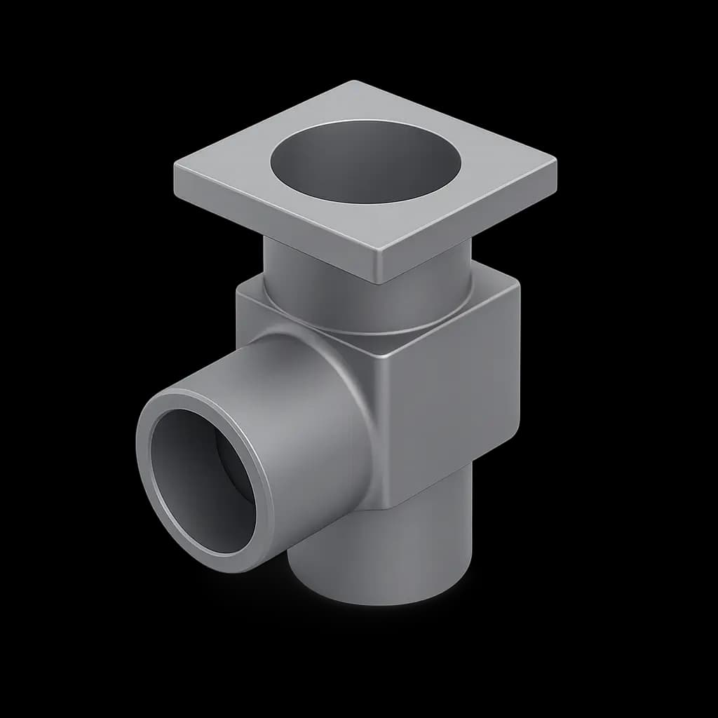 Клапан регулирующий ручной фланцевый