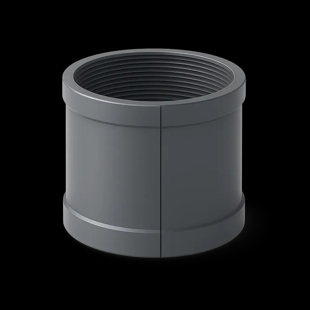 Муфта чугунная резьбовая КЧЗOБФ ДУ200 РУ15