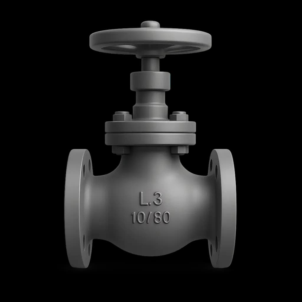 Задвижка чугунная 30Ч6БР Ду40