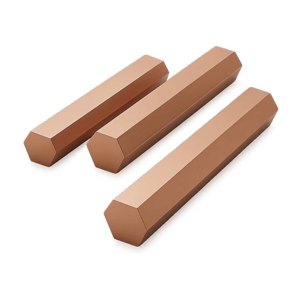 Шестигранник медный